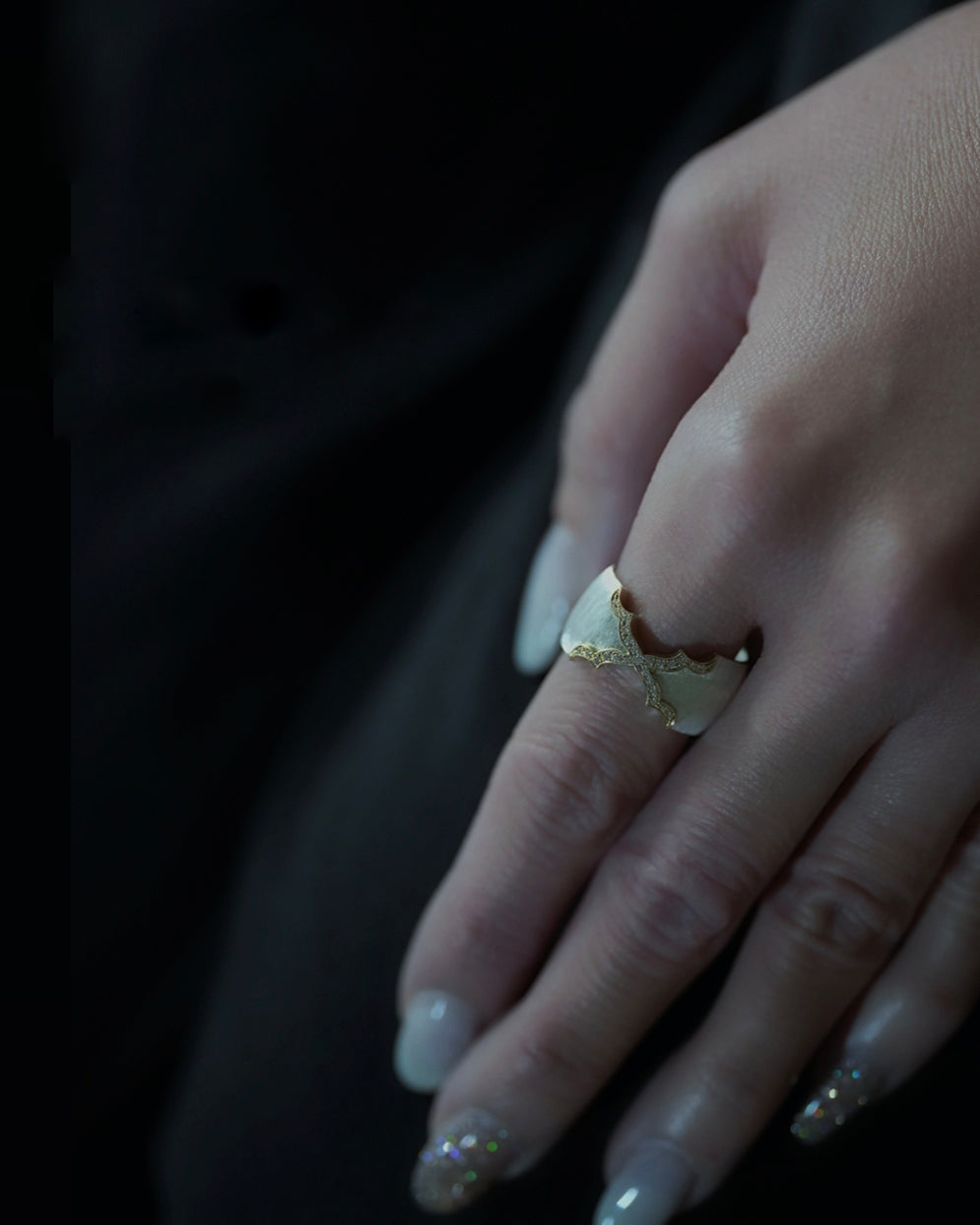 Moroccan Double-Band Ring