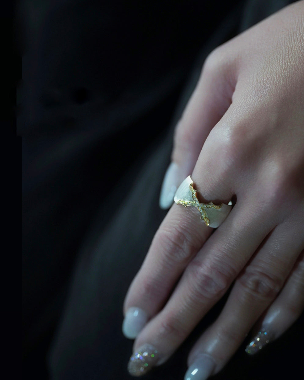 Moroccan Double-Band Ring