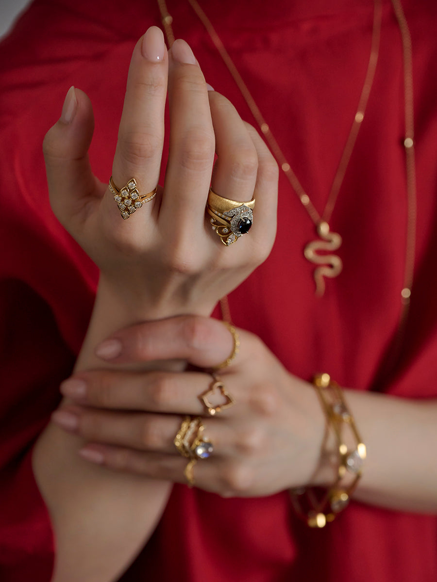Moroccan Band Ring