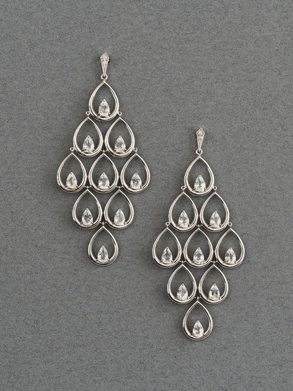 【8月限定】Lotus  pierce_White Topaz