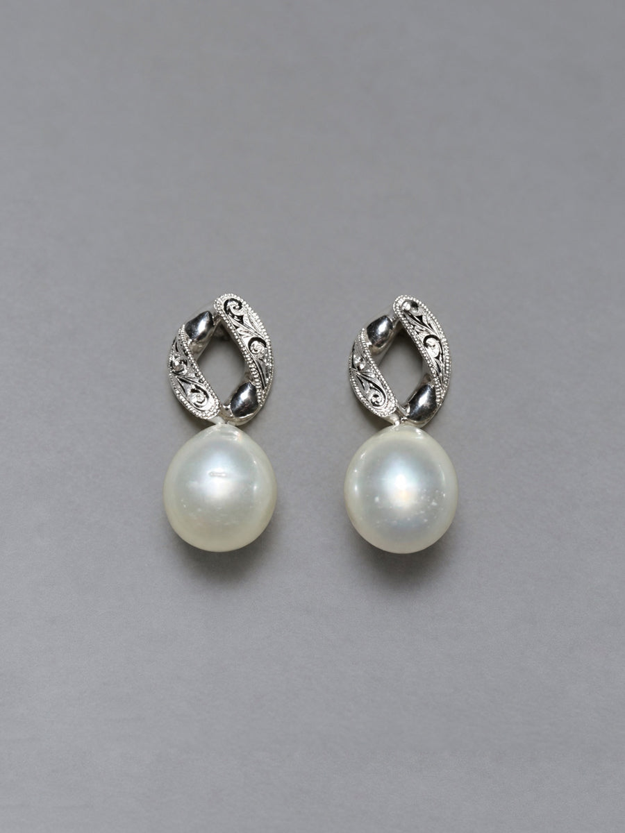 Banri  pierce_Pearl　＜１点もの＞