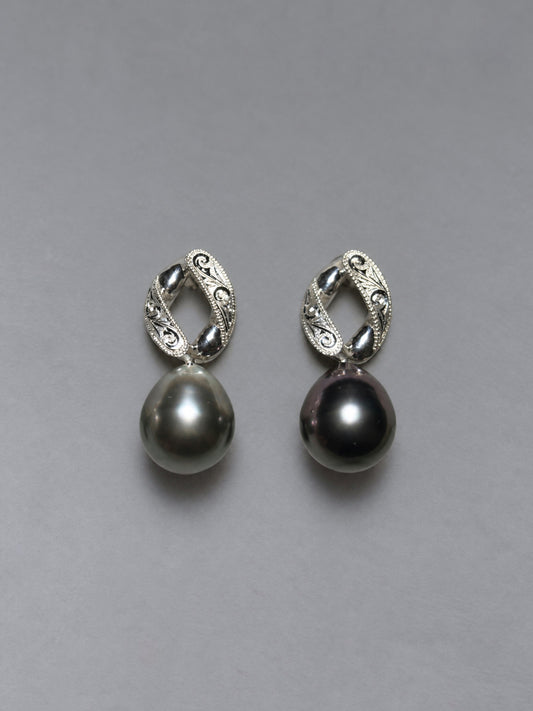 Banri  pierce_Pearl　＜１点もの＞