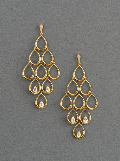 【8月限定】Lotus  pierce_White Topaz