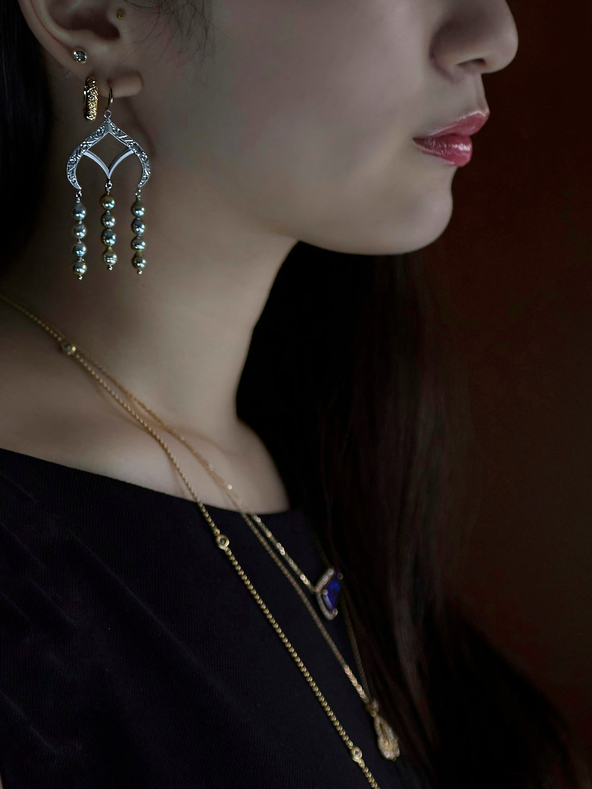 Chandelier  pierce　＜一点もの＞