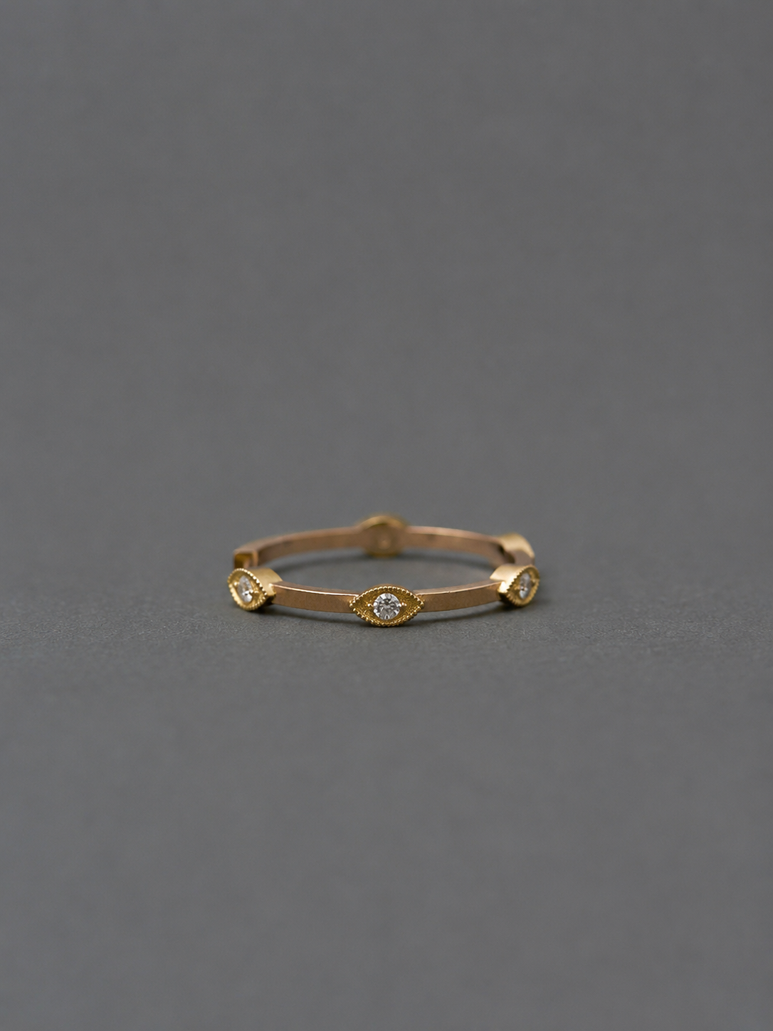 Evil eye hoop pierce K10