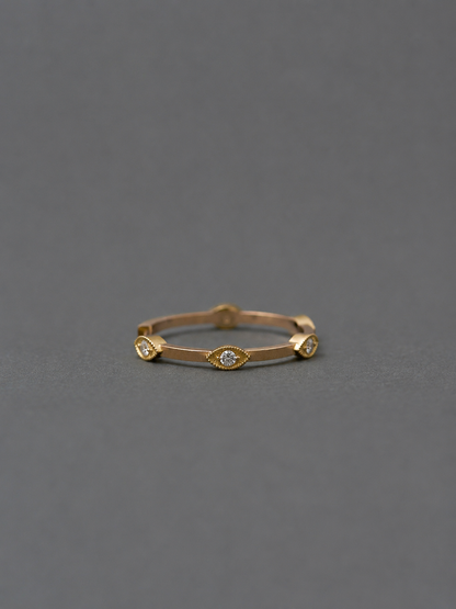 Evil eye hoop pierce K10