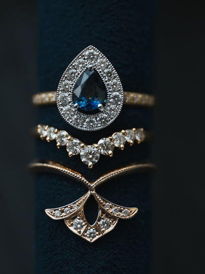 Lotus / Ring Sapphire