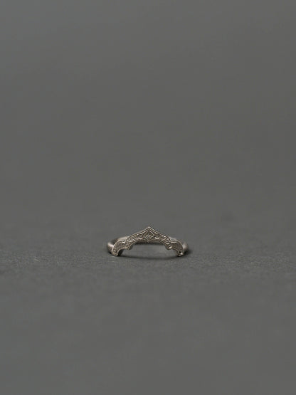 Moroccan Taj Ring / Japanese handengraving_01