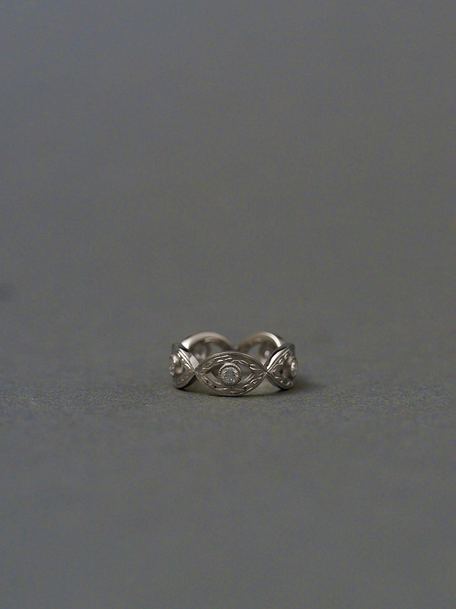 Evil eye full-eternity Ring　＜受注生産＞