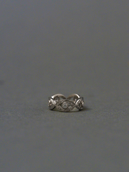 Evil eye full-eternity Ring　＜受注生産＞