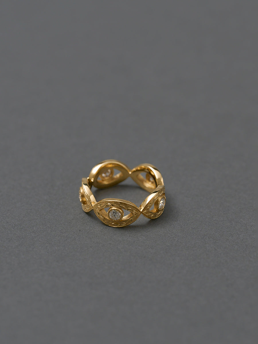 Evil eye full-eternity Ring　＜受注生産＞
