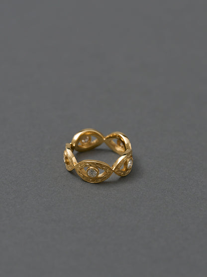Evil eye full-eternity Ring　＜受注生産＞
