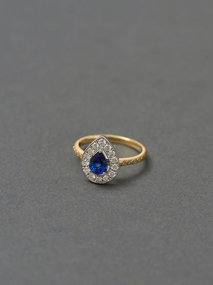 Lotus / Ring Sapphire