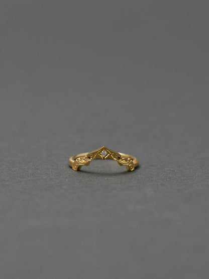 Moroccan Taj Ring / Japanese handengraving_02