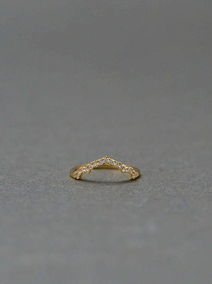 Moroccan / Taj Ring Diamond