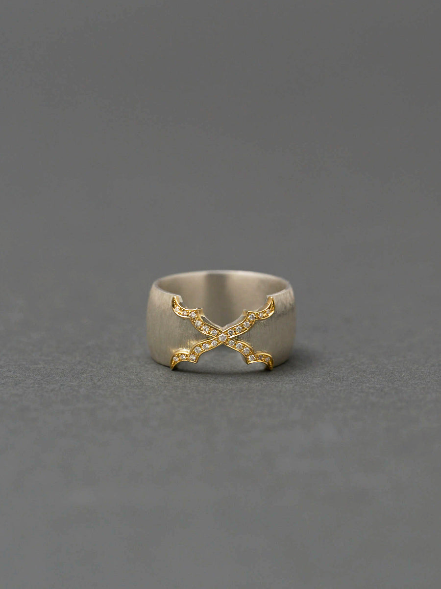 Moroccan Double-Band Ring