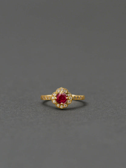 Moroccan Flora / Ring Ruby