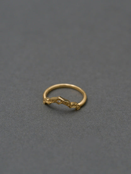 Moroccan Taj Ring / Japanese handengraving_02