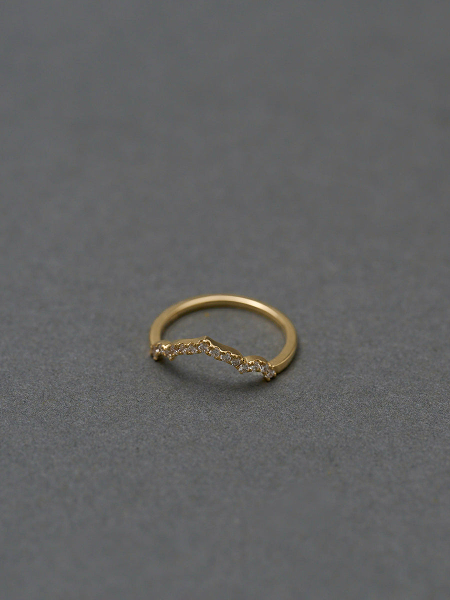 Moroccan / Taj Ring Diamond