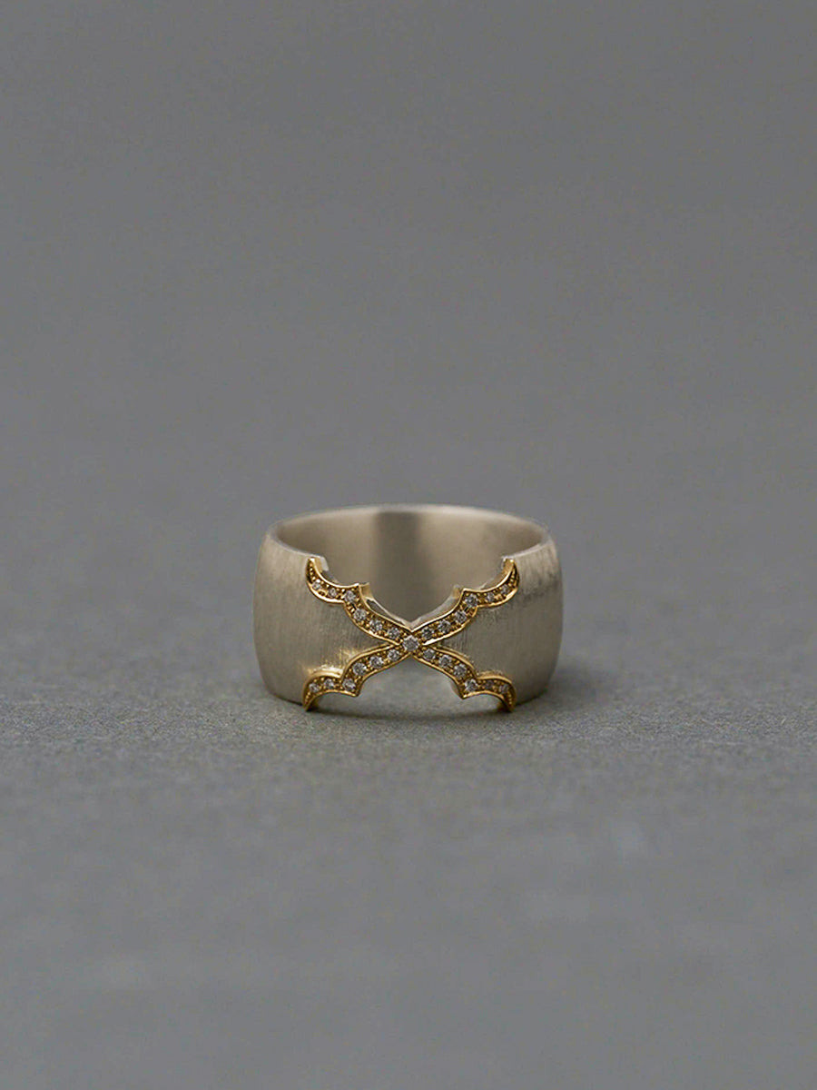 Moroccan Double-Band Ring