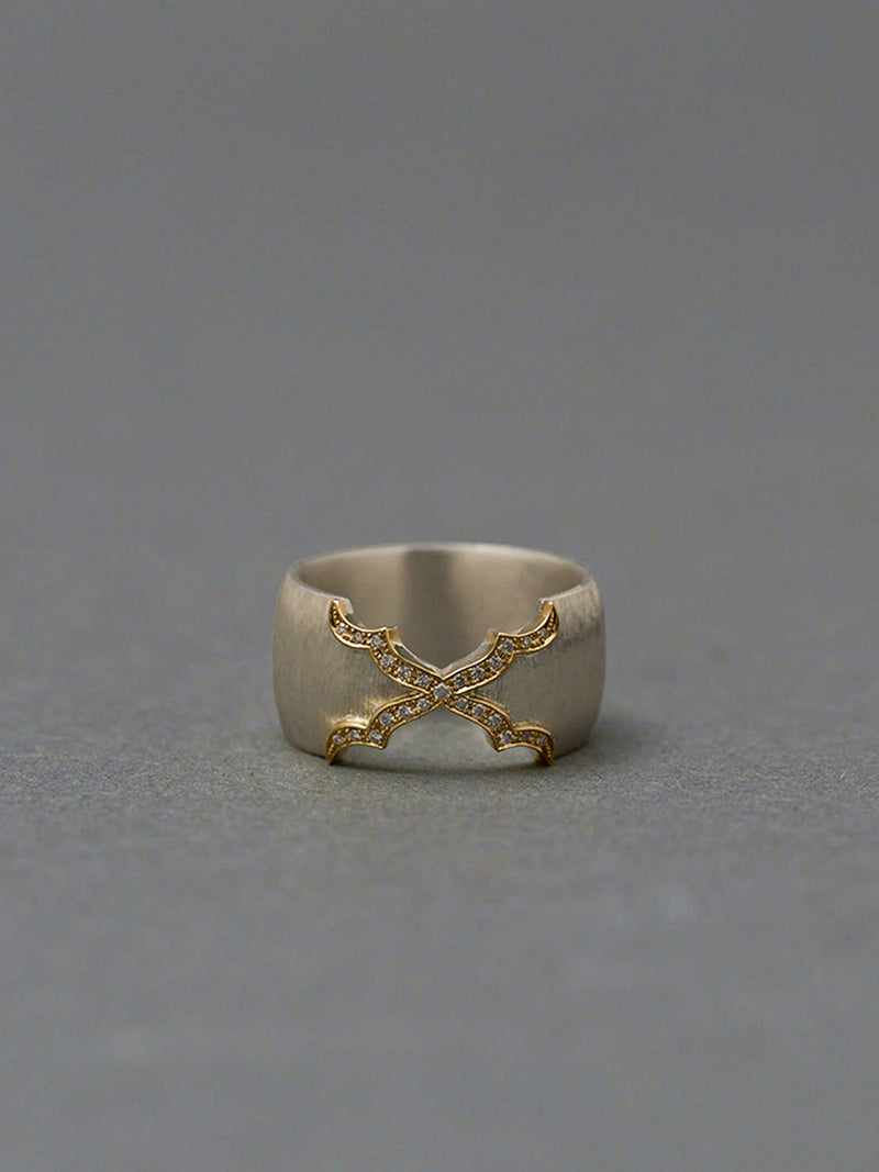 Moroccan Double-Band Ring