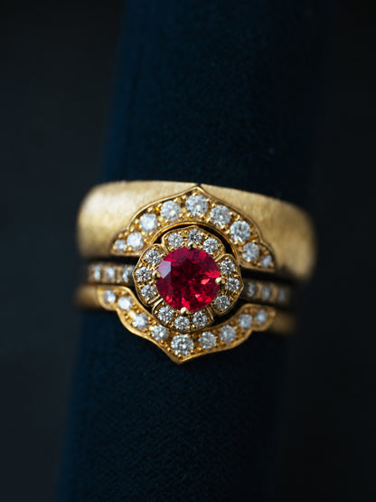 Moroccan Flora / Ring Ruby