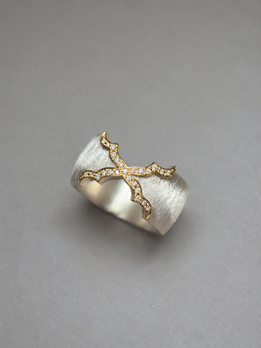 Moroccan Double-Band Ring