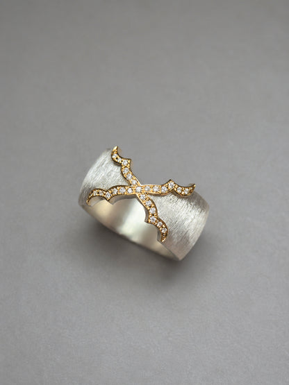 Moroccan Double-Band Ring