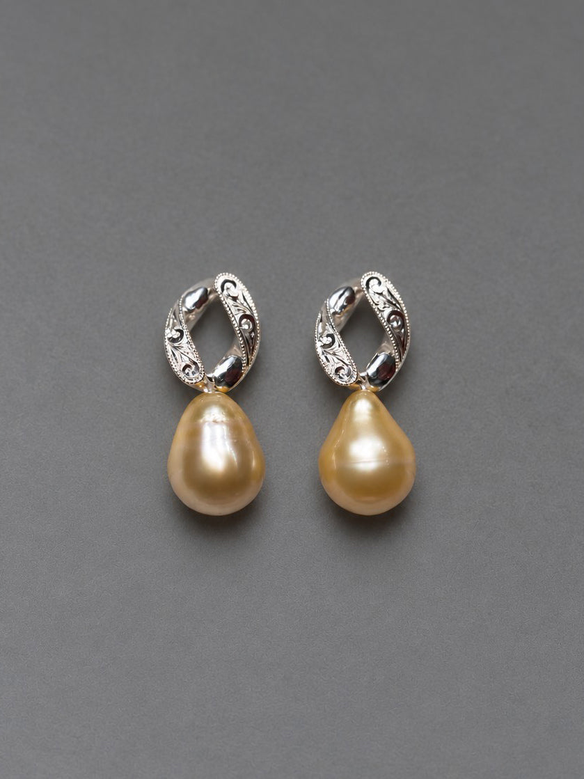 Banri  pierce_Pearl　＜１点もの＞