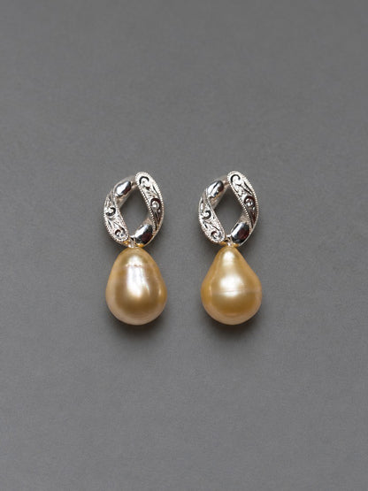 Banri  pierce_Pearl　＜１点もの＞