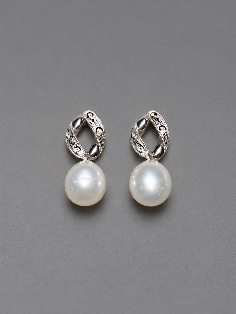 Banri  pierce_Pearl　＜１点もの＞