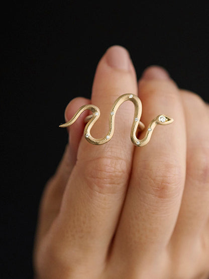 Eden / Snake Bar Ring