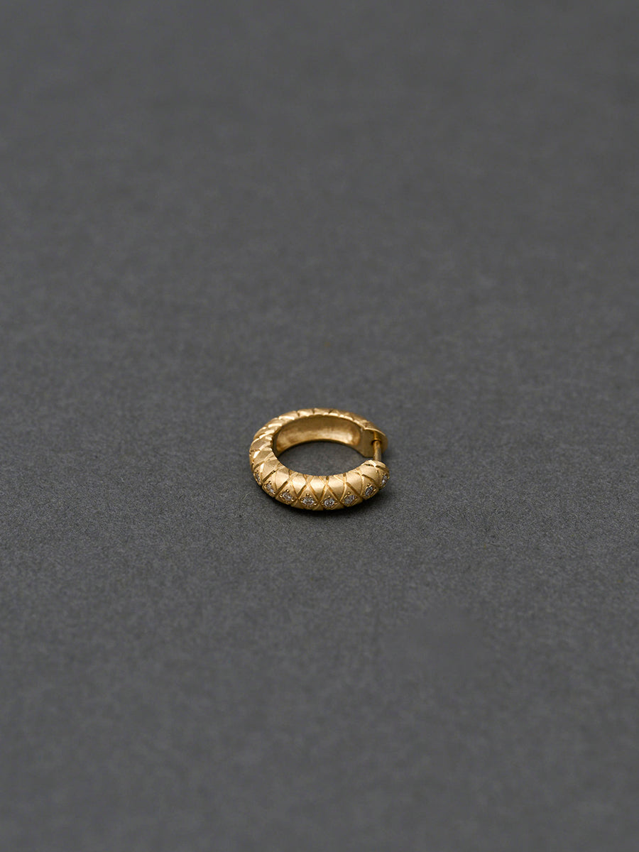 Eden / Snake scales hoop Pierce