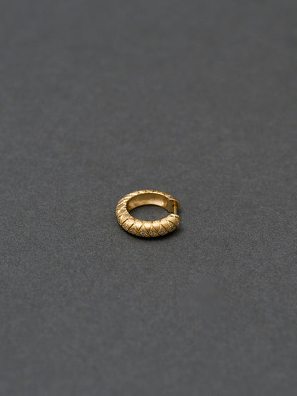 Eden / Snake scales hoop Pierce