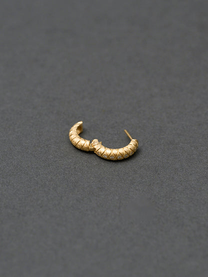 Eden / Snake scales hoop Pierce