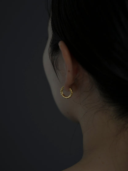 Eden / Snake scales hoop Pierce