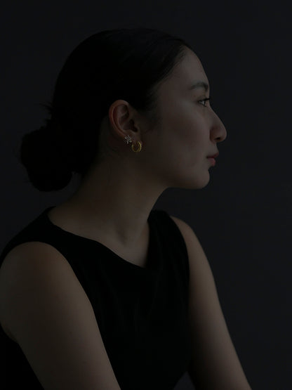 Eden / Snake scales hoop Pierce