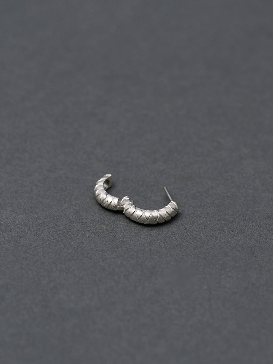 Eden / Snake scales hoop Pierce