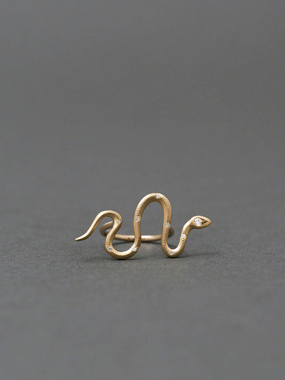 Eden / Snake Bar Ring