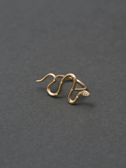 Eden / Snake Bar Ring
