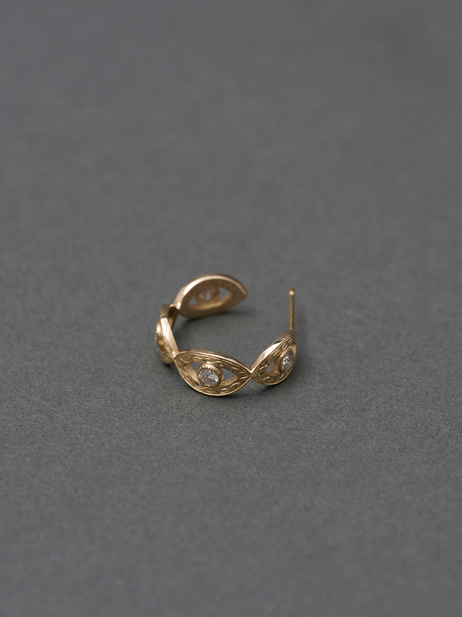 Evil eye full-eternity pierce