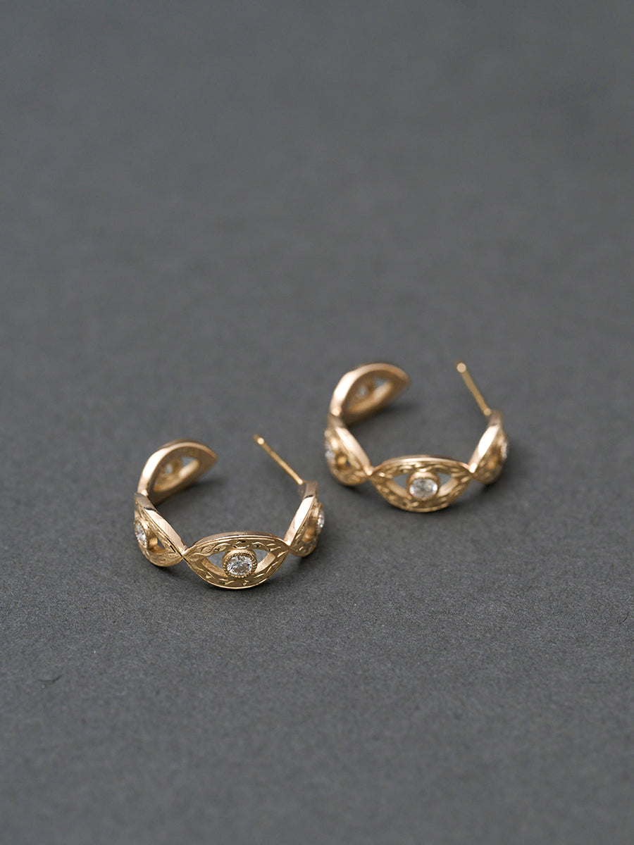 Evil eye full-eternity pierce