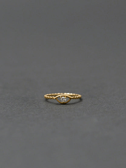 Evil eye petit Ring