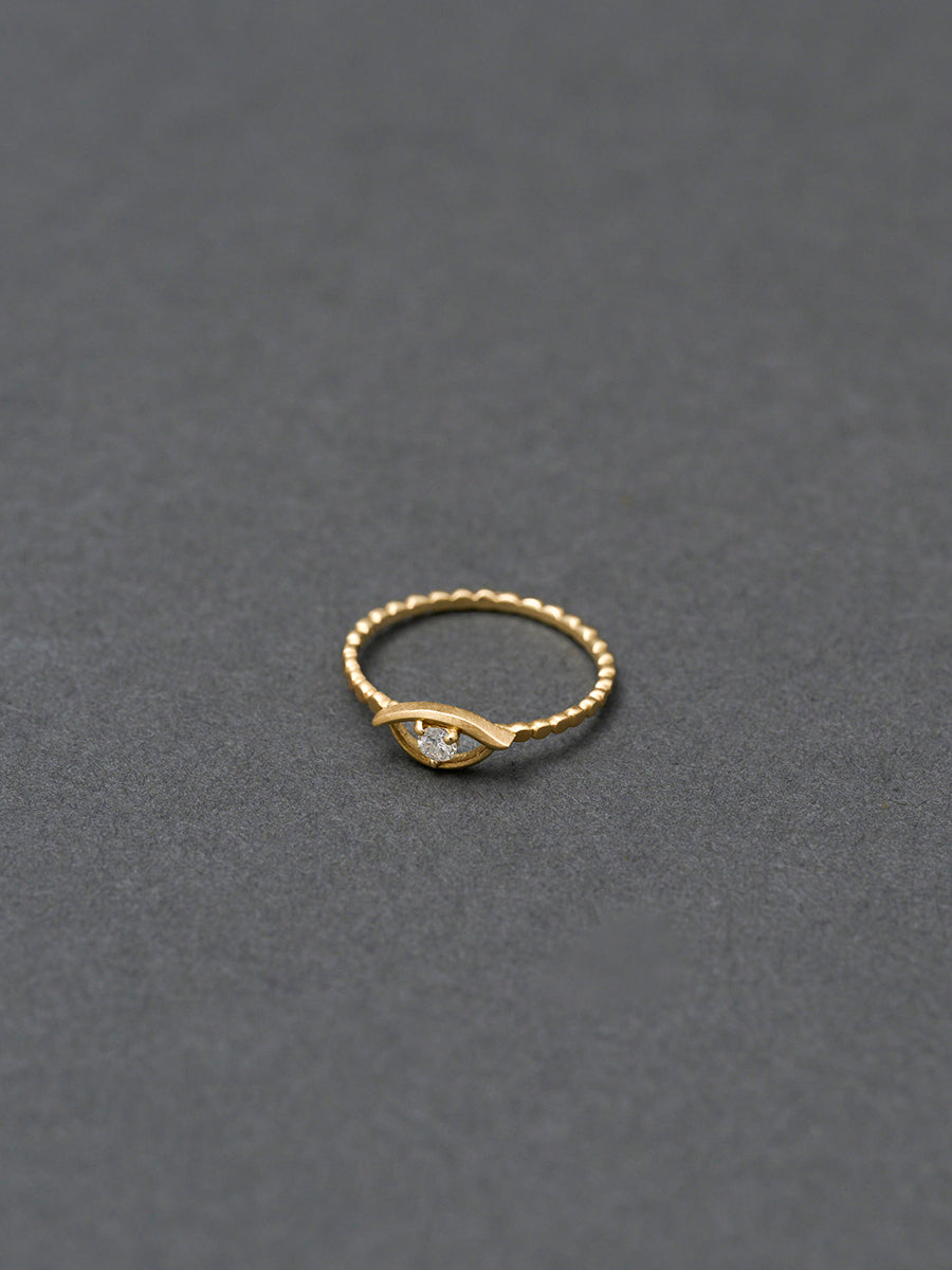 Evil eye petit Ring