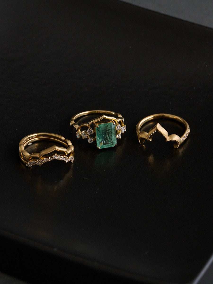 Moroccan half Ring