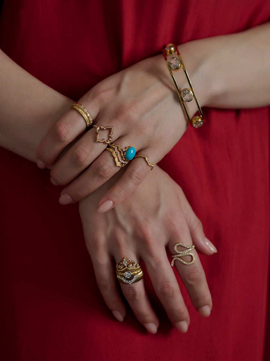 Moroccan half Ring
